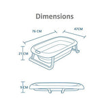 Lovely Baby Foldable Bathtub - Pink