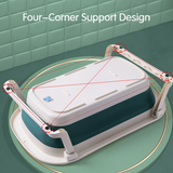 Lovely Baby Foldable Bathtub - White