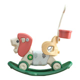 Lovely Baby 3-In-1 Rocking Lion & Push Car - Green