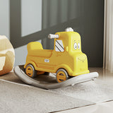 Lovely Baby 2-In-1 Rocking Truck & Ride On - Yellow