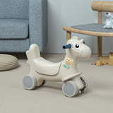 Lovely Baby 2-In-1 Rocking Horse & Ride On - Blue