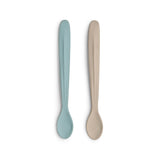 Citron Silicone Feeding Spoon Long Set of 2 - Vehicles