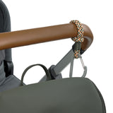Lassig Stroller Hooks Cord 2pcs - Olive / Red / Vanilla