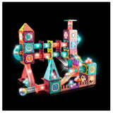 Stem Track Ball Magnetic Building Blocks 7.5Cm - 166 Pcs