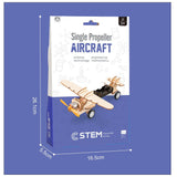 Stem Single Propeller Aircraft Toy