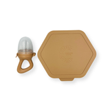 Chewies & More - Fruit Pacifier - Camel