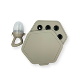 Chewies & More - Fruit Pacifier - Taupe Grey