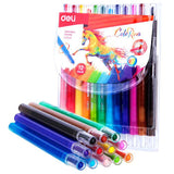 Deli Wax Twistable Crayon 12 Colors EC20403