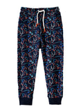 Jam Boys Dinosaur Print Joggers with Drawstring