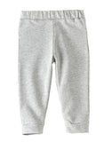 Jam Boys Solid Grey Elastic Waist Joggers