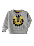 Jam Boys Lion Face Print Long-Sleeve Sweatshirt