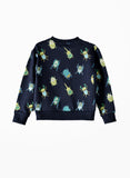Jam Boys Bug Print Crew Neck Sweatshirt