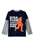 Jam Boys Hide and Seek T-Shirt - Navy Blue