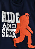 Jam Boys Hide and Seek T-Shirt - Navy Blue
