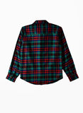 Jam Boys Plaid Shirt - Green & Red