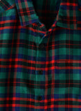 Jam Boys Plaid Shirt - Green & Red