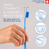 Curaprox CS 5460 Ultra Soft Toothbrush - Dark Blue/Yellow (Age 12+Y)