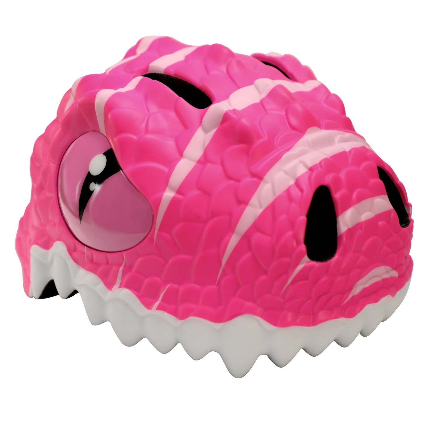 Crazy Safety Bicycle Helmet Dino - Pink - Laadlee