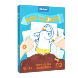 Mideer Dot to Dot Wipe - Clean Workbook