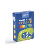 Mideer Water Based Chalk - Dino - 12pcs
