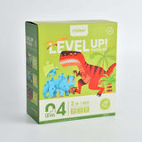 Mideer 3 in 1 Level Up Puzzles - Dino - Level 4