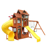 Kidkraft Canyon Ridge Wooden Swing Set Playset
