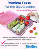 Yumbox Tapas 5 Compartments Lunch Box - Capri Pink Jungle Pastel