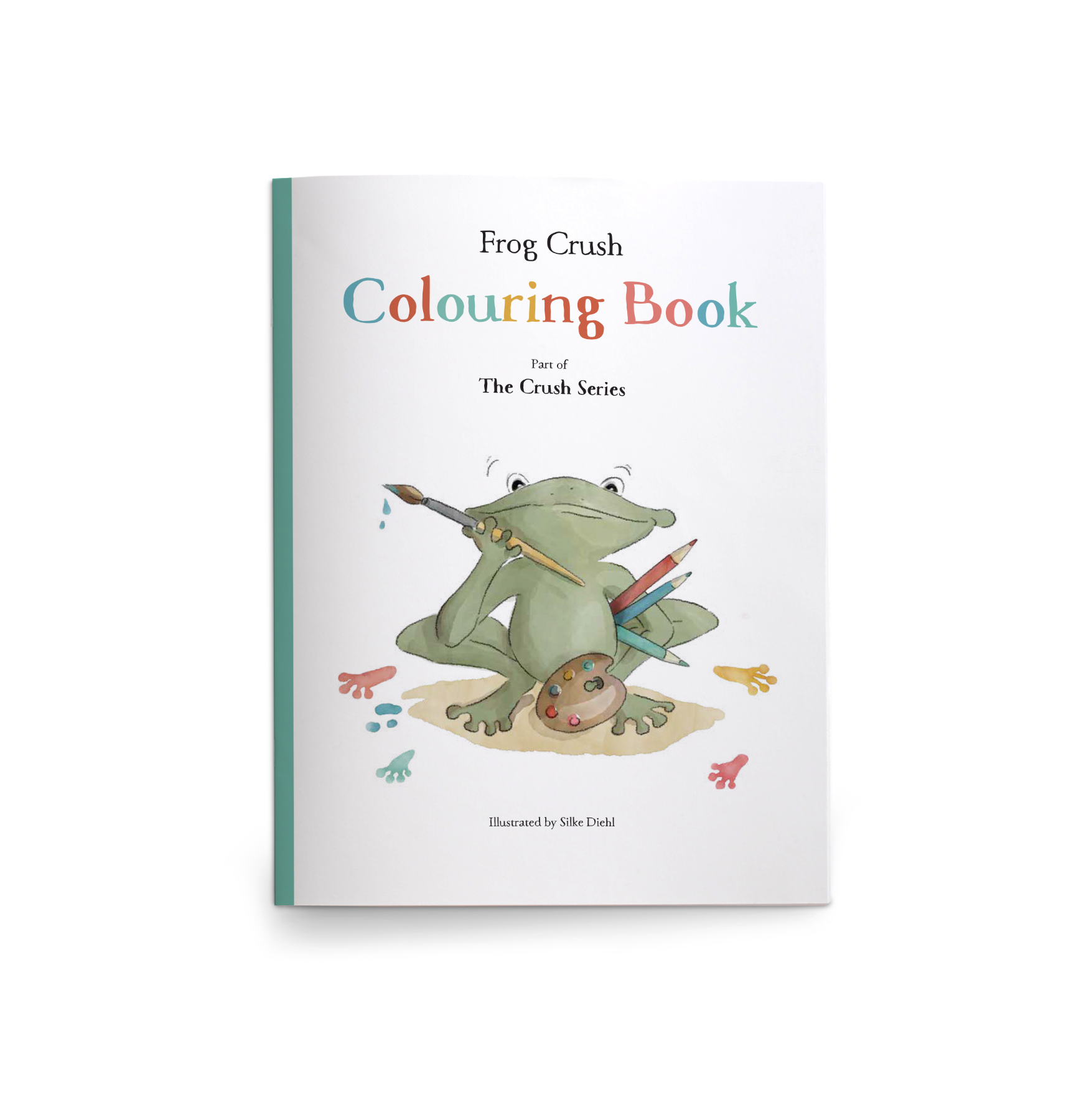 The Crush Series Coloring Book - Frog Crush - Laadlee