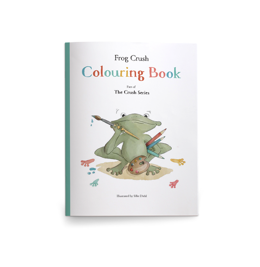 The Crush Series Coloring Book - Frog Crush - Laadlee