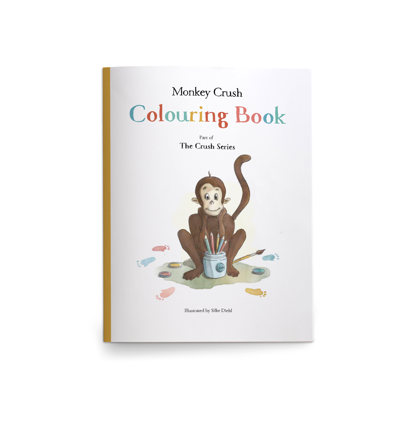 The Crush Series Colouring Book - Monkey Crush - Laadlee
