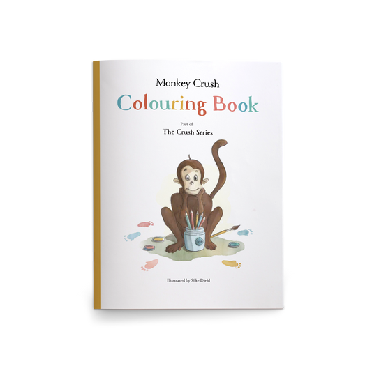 The Crush Series Colouring Book - Monkey Crush - Laadlee
