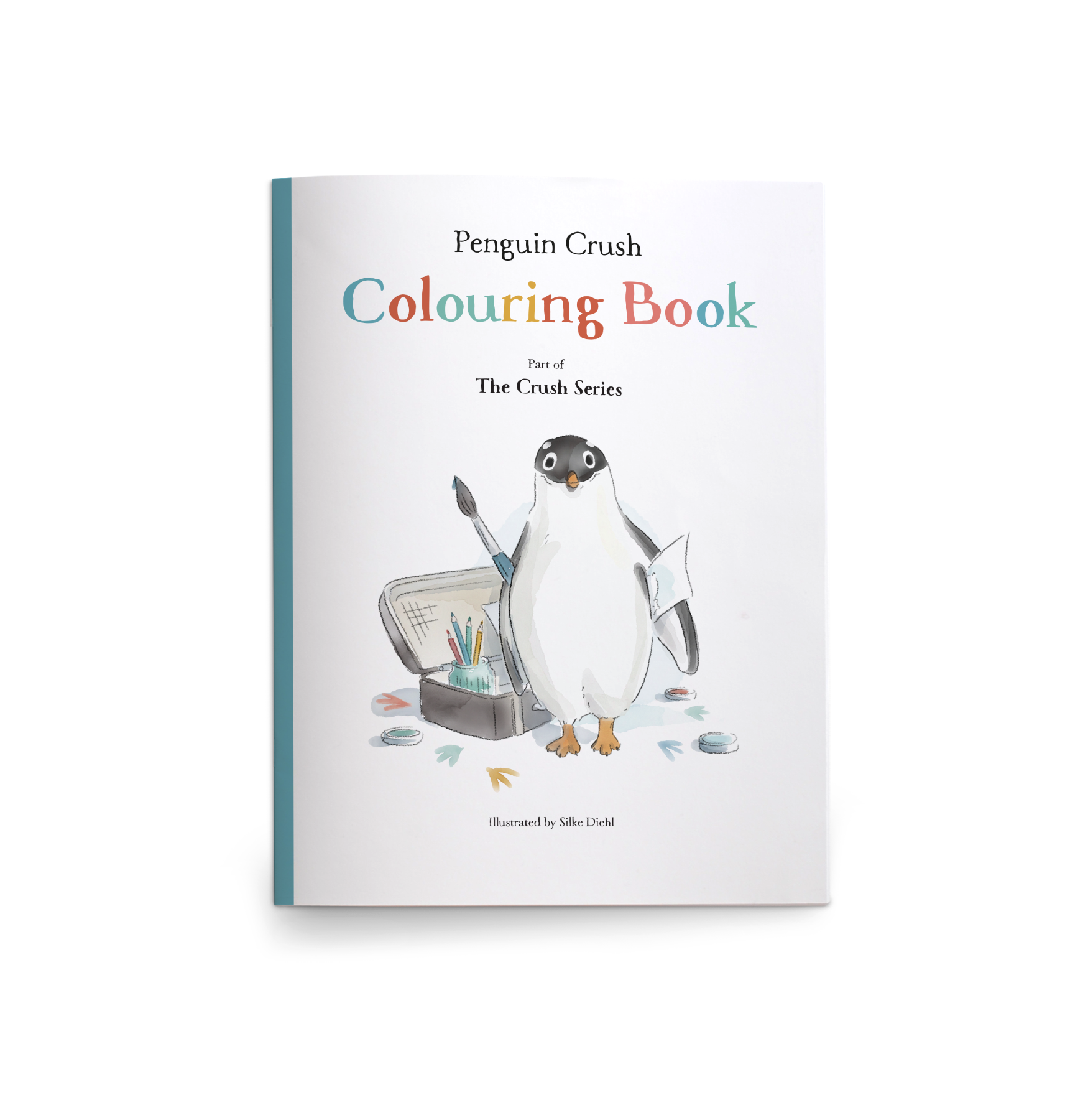 The Crush Series Colouring Book - Penguin Crush - Laadlee
