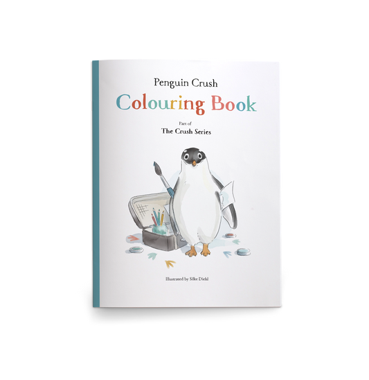 The Crush Series Colouring Book - Penguin Crush - Laadlee