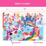 Chalk & Chuckles Unicorn puzzle - 100pcs