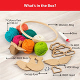 Chalk & Chuckles Yarn birds Craft Kit