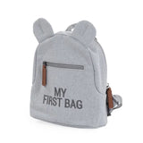 Childhome Kids My First Bag 12 Inch - Grey