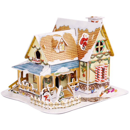 Puzzlme Christmas Special - Cozy Christmas Cottage - 1 - Laadlee