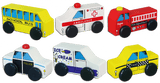 Viga City Vehicles Set - 6Pcs