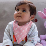 Polka Tots Bandana Bib - Little Princess - Laadlee