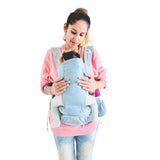 Polka Tots Baby Carrier 6-in-1 Convertible Hip Seat - Shell Green - Laadlee