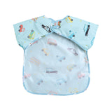 Polka Tots Half Sleeves Bib with Pocket - Car - Laadlee