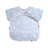 Polka Tots Half Sleeves Bib with Pocket - Dino - Laadlee