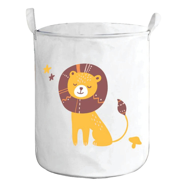 Polka Tots Laundry Bag - Lion - Laadlee