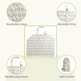 Polka Tots Nursing Cover - Green - Laadlee