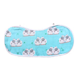 Polka Tots Organic Muslin Cotton Burp Cloth - Sheep - Laadlee