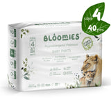 Bloomies Organic Bamboo Baby Pants for Size 4 (9-14 kg) - 40pcs