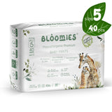 Bloomies Organic Bamboo Baby Pants for Size 5 (12-17 kg) - 40pcs
