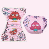 Polka Tots Reusable Swim Diaper - Bird - Laadlee