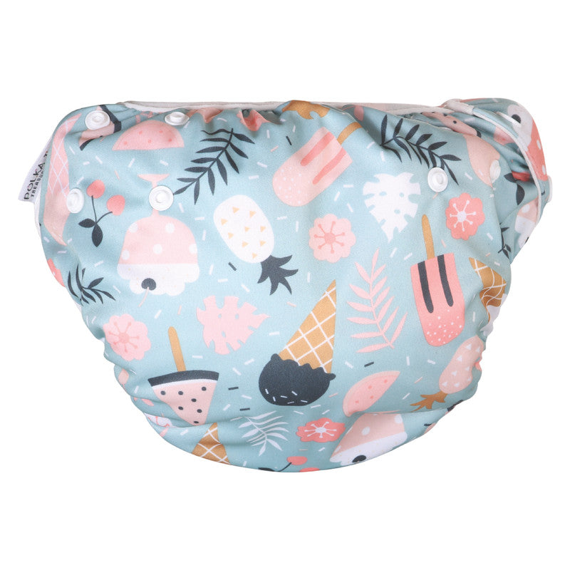 Polka Tots Reusable Swim Diaper - Candy - Laadlee