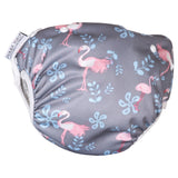 Polka Tots Reusable Swim Diaper - Flamingo - Laadlee